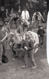 Fotbalový turnaj nezávislých občanských iniciativ, Praha, Dětský ostrov, léto 1989