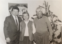 Ivan Adame s rodičmi