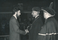Promoce na Vysoké škole zemědělské, 1969