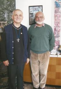 František Lízna s bratrem Vladimírem