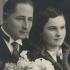 Karabelovi František a Jarmila, svatební fotografie